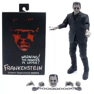 Buy NECA Ultimate Frankenstein’s Monster Black White 7'' Action Figure Model Toys • 34.99£