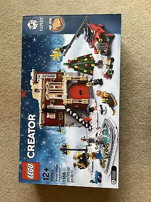Buy Lego Winter Village Fire Station (10263) Full Set Pieces In Numbered Bags • 50£