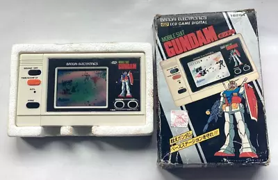 Buy Vintage 1982 RARE GD BANDAI - MOBILE SUIT GUNDAM LCD GAME (Very Good Condition) • 80£