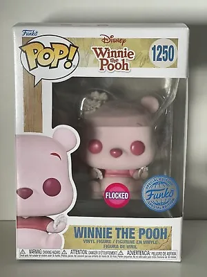 Buy FUNKO POP! - Disney - Winnie The Pooh Flocked #1250 Special Edition NEW & ORIGINAL PACKAGING • 25.82£