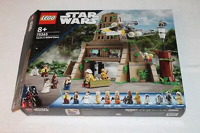 Buy LEGO STAR WARS 75365 Yavin 4 Rebel Base + Y-Wing NEW Build Only No Minifigures • 59£