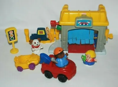 Buy Little People Discovering Vehicles At The Garage Playset Inc Figures  • 19.99£