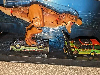 Buy NO BOX Transformers Jurassic Park Crossover Box Set Figures Hasbro Transformer • 37.99£