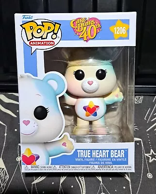 Buy Care Bear Pop - True Heart Bear #1206 With Pop Protector • 16.99£