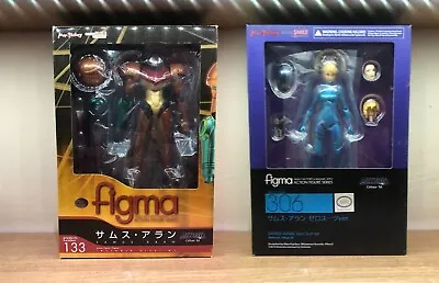 Buy Figma 133 Metroid Other M Samus Aran Zero + 306 Zero Suit Action Figures • 299.99£