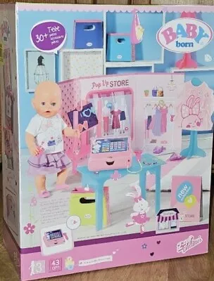 Buy Girls Toys Baby Born Dolls Ultimate Pop Up Store With Accessories NEW • 10£