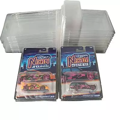 Buy 20 Pack Protector Case Clamshell For Hot Wheels Mainline • 25.98£