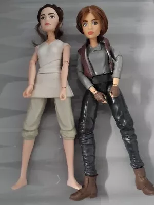 Buy Star Wars Forces Of Destiny Rey Jakku & Jyn Erso Figures Bundle 2 Dolls VGC • 5£