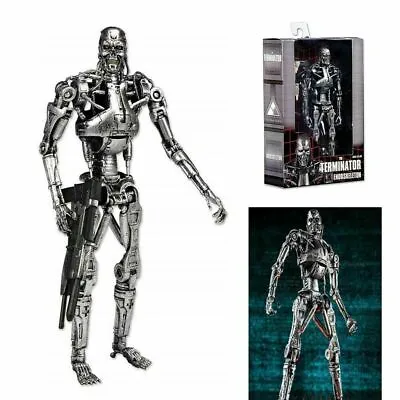Buy NECA Terminator ENDOSKELETON T800  Action Figure 7-Arnold-Schwarzenegger Model • 25.19£