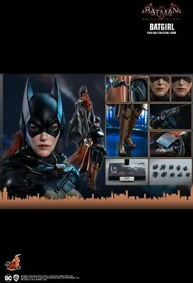 Buy HOT TOYS Batman Arkham Knight VGM40 BATGIRL 1/6 Figure Doll Video Game PS4 Gordon • 189.91£
