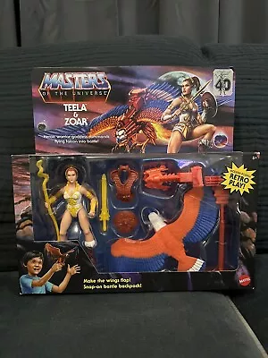 Buy Teela And Zoar. Masters Of The Universe.Origins Mattel 2 Pack Figure Set.  NEW • 54.99£