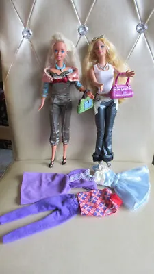 Buy Barbie Dolls With Fashion Outfits Mattel Vintage • 22.89£