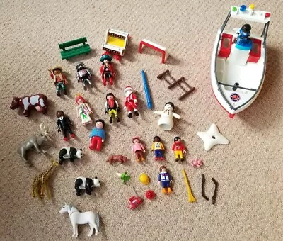 Buy Playmobil Boat Figures Animals Bundle  Joblot  Job Lot Figures • 10£