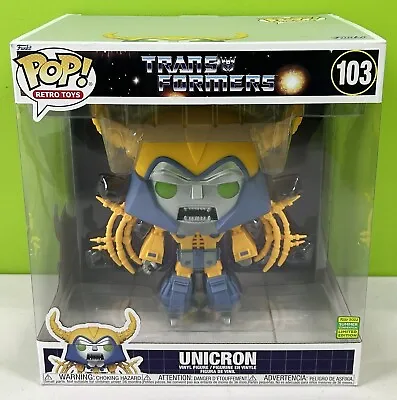 Buy ⭐️ UNICRON 103 Transformers ⭐️ Funko Pop 10inch Jumbo Figure ⭐️ BRAND NEW ⭐️ • 90£