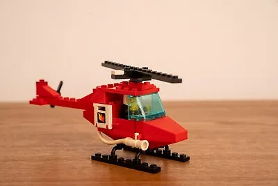 Buy 6657 Vintage Lego Fire Patrol Helicopter Complete Set • 5.99£