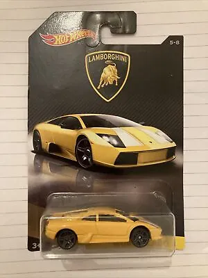 Buy Hot Wheels Murcielago Lamborghini Series (2016) Mattel White Toy Car 5/8 • 14.99£
