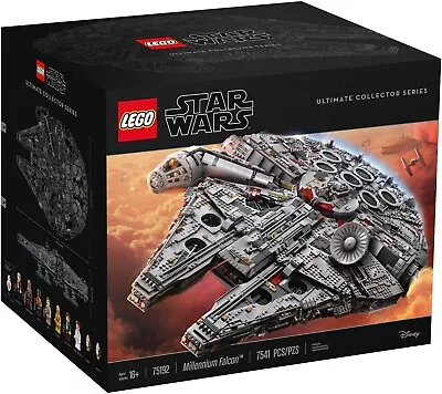 Buy Lego 75192 Star Wars Ucs Millennium Falcon - Sealed Misb - New In Brown Box • 658.63£