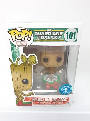 Buy Holiday Dancing Groot 101 Funko Pop Marvel Underground Guardians Galaxy Vinyl • 14.99£