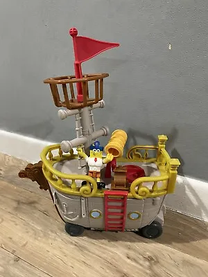 Buy Spongebob Squarepants Imaginext Pirate Food Truck Boat Ship Krabby Patty Figures • 40£