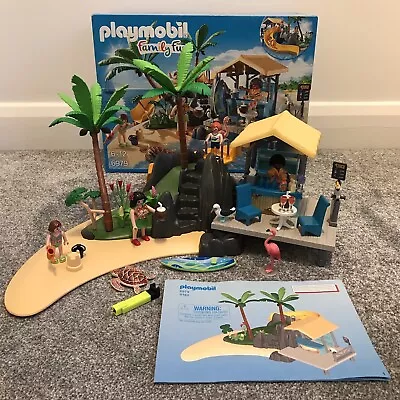 Buy Playmobil 6979 Family Tropical Island Holiday Beach Juice Bar • 8£