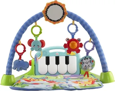 Buy NEW With Mising Battery Cover Fisher Price Kick & Play Piano Gym  HBB773 • 35£