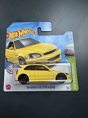 Buy Hot Wheels Honda Civic Type R (EK9) Yellow • 5£