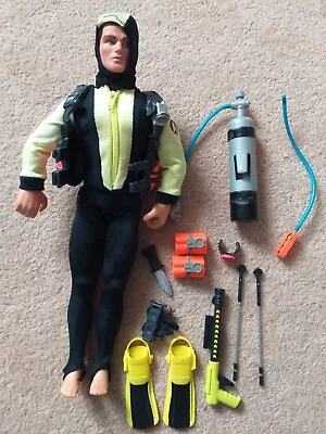Buy ACTION MAN HASBRO 1994 Scuba Diver ACTION FIGURE With Accessories~RARE & VINTAGE • 36.99£