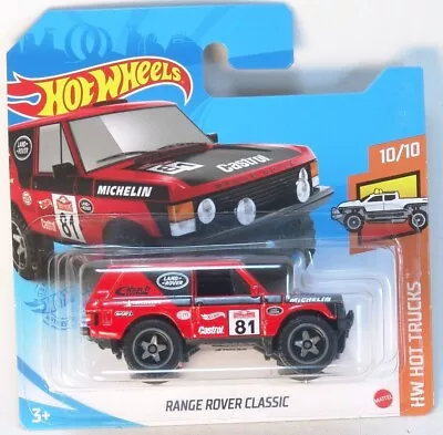 Buy Hot Wheels Range Rover Classic - Red - GRX34 NEW SEALED • 8.99£