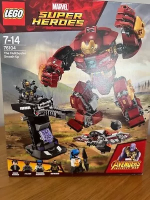 Buy LEGO 76104 The Hulkbuster Sealed + 76007 Iron Man Mansion + 8 Other Heroes Sets • 60£