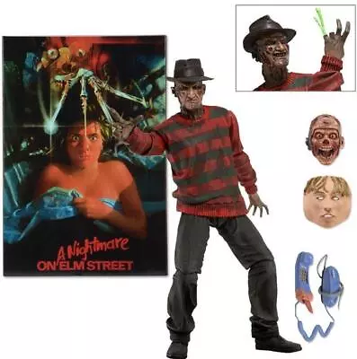 Buy NECA Freddy Krueger A Nightmare On Elm Street Action Figure Kids Halloween Toys⊰ • 28.89£