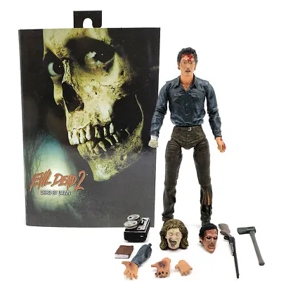 Buy NECA Evil Dead 2 Dead By Dawn Ultimate Ash 7  Action Figure Model Scenes Toys • 28.99£