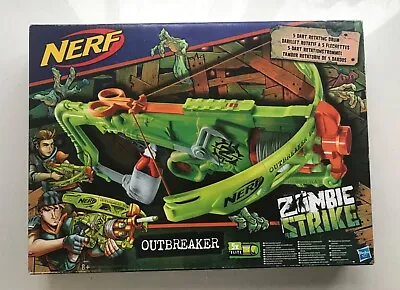 Buy Nerf Zombie Strike Outbreaker Crossbow BNIB RARE • 34.99£