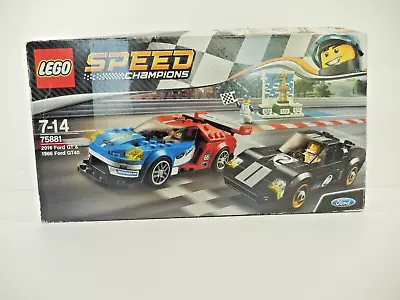 Buy Lego Speed Champions 2016 Ford GT & 1966 Ford GT40 (75881) - Brand New & Sealed! • 139£