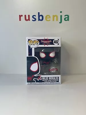Buy Funko Pop! Marvel Spider-Man Miles Morales Translucent Disappearing #402 • 76.99£