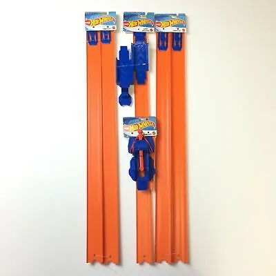 Buy Hot Wheels Bundle 4 Pack With 2 Track Sets-1 Loop Builder-1 Blue Launcher NEW • 27.92£