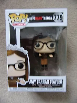 Buy AMY FARRAH FOWLER #779 Figure Funko Pop With.protector The Big Bang Theory TBBT • 44£