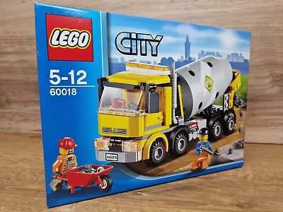Buy 💥LEGO Cement Mixer Truck 60018 - New In Sealed Box • 46.23£
