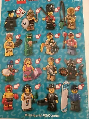 Buy Genuine Lego Minifigures From Series 5 Choose The One You Need • 4.99£