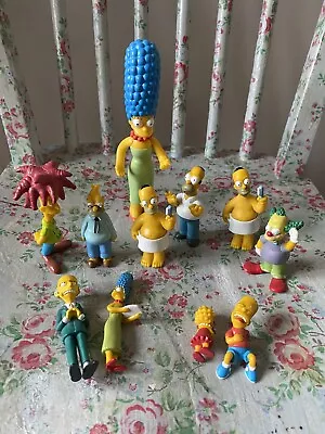 Buy The Simpsons Figure Bundle Job Lot - Late 90s - Early 2000s Inc Sideshow Bob • 23.99£