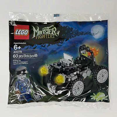 Buy LEGO Monster Fighters Zombie Car + Minifigure 40076 Polybag New Factory Sealed • 14.95£