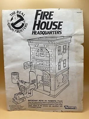 Buy Vintage Kenner Ghostbusters Firehouse Headquarters Instructions! 100% Original • 35£