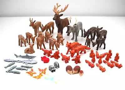 Buy Playmobil - Bundle Of 52 Random Assorted Wildlife Animal Figures • 1£