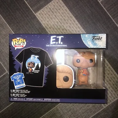 Buy Funko Pop E.T. The Extra-Terrestrial POP! & Tee Box E.T. W/Reeses Large 1266 • 25.99£