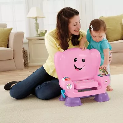 Buy Fisher-Price Laugh & Learn Smart Stages Activity Toy Chair Pink **BRAND NEW** • 49.99£