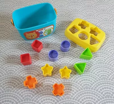 Buy Fisher Price Baby's First Chunky Blocks Shape Sorter - Infant Toy NEW 6M+ • 7£