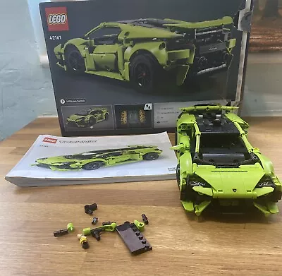 Buy LEGO TECHNIC: Lamborghini Huracán (42161), Used Built Once. FREE POSTAGE • 28.50£