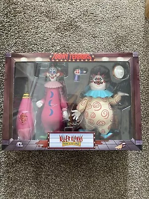 Buy Killer Klowns From Outer Space 6'' Scale - Toony Terrors Slim And Chubby 2 Pack • 35£