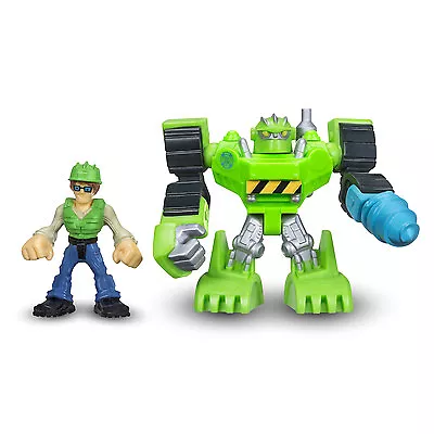 Buy Playskool Heroes Transformers Rescue Bots BOULDER Construction-Bot GRAHAM BURNS • 18.99£