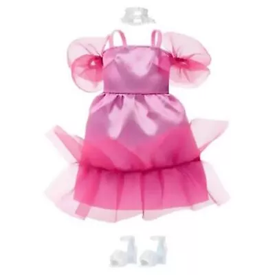 Buy Mattel Barbie:  Fashion Pack - Purple Dress (Hjt20) Toy NEW • 11.66£