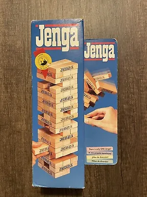 Buy MB Games Hasbro Jenga 1996 Strategy Game - Complete - Boxed • 9.50£